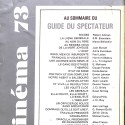 Cinéma 73 — Nº 174