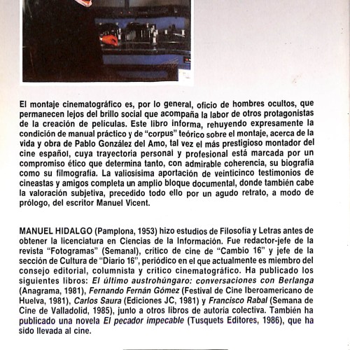 Pablo G. del Amo: montador de sueños