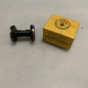 Carrete o eje de arrastre original Cinemeccanica (Italia, década de 1960–1970) con caja original