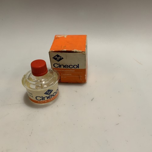Cemento para empalmar película Agfa Cinecol con caja original