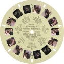 Plaques View-Master Anglais mariage royal Margaret et Antony Armstrong-Jones