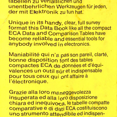 Tvt transistoren 1 – A..Z · 79/80 · Vergleichstabelle / Comparison Table / Table d’Équivalence / Tabella Comparativa