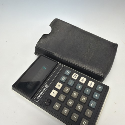 Calculadora electrónica portátil Panasonic