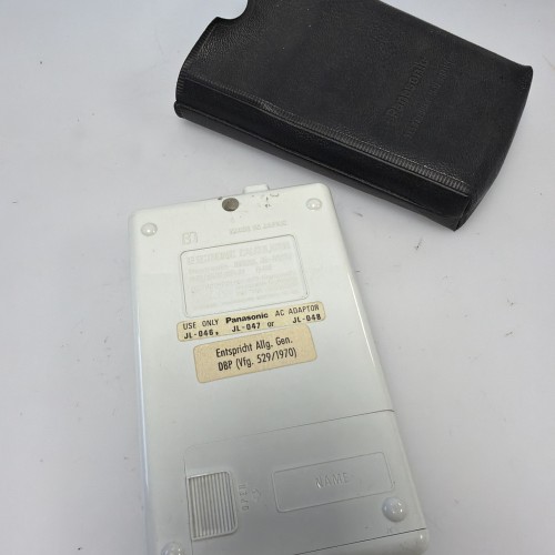 Calculadora electrónica portátil Panasonic