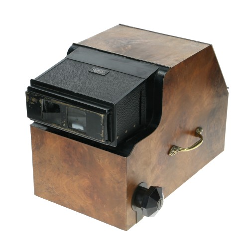 Visor estereoscópico de sobremesa Gaumont (6×13 cm)