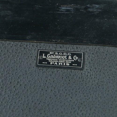 Visor estereoscópico de sobremesa Gaumont (6×13 cm)