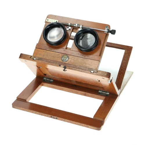 Visor estereoscópico plegable “Ernemann Universal"