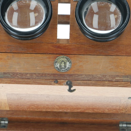 Visor estereoscópico plegable “Ernemann Universal"