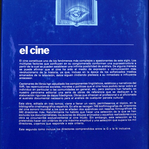 Diccionario - El cine (Diccionarios del Saber Moderno), Tomo II - Edmond Orts