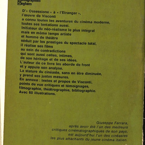 Libro - Visconti - Giuseppe Ferrara