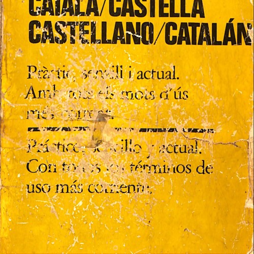 Diccionario - bilingüe catalán–castellano / castellano–catalán - Frederic Larreula