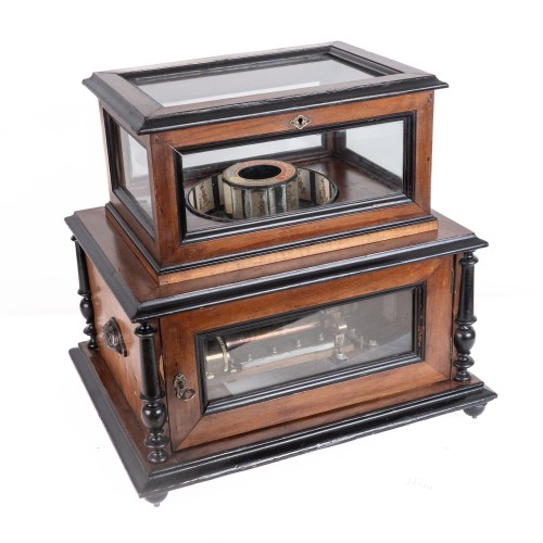 Praxinoscopio a cuerda que incorpora una caja de música Le Praxinoscope 2115056