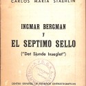 Libro Ingmar Bergman y El séptimo sello, Pascual Cebollada y Carlos María Staehlin