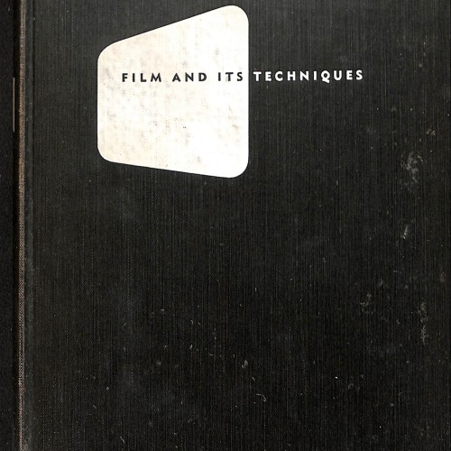 Libro Film and Its Techniques, Raymond Spottiswoode