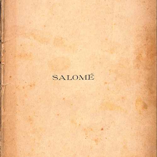Libro Salomé, Oscar Wilde