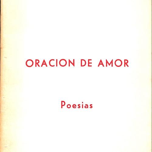 Oración de amor, Paquita Díaz de Sáez