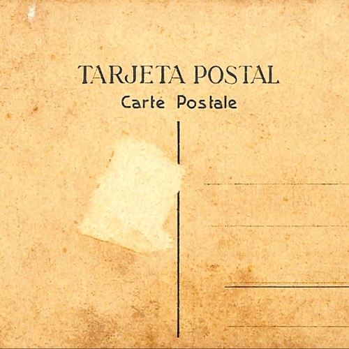 Tarjeta postal ilustrada satírica de temática erótica