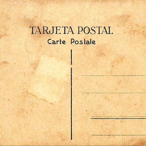 Tarjeta postal ilustrada satírica de temática erótica