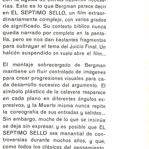 Libro :  El séptimo sello