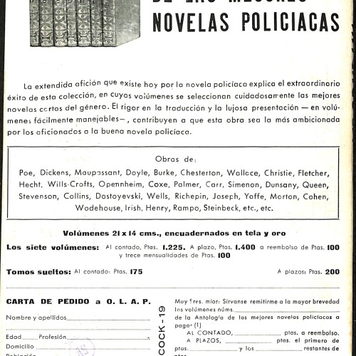 Libro: Alfred Hitchcock Magazine – Nº 19