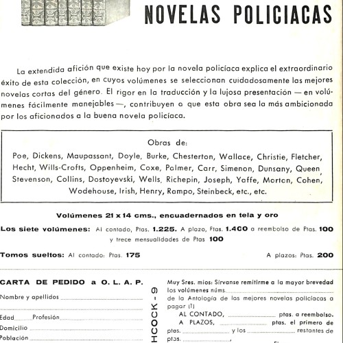 Libro: Alfred Hitchcock Magazine – Nº 9