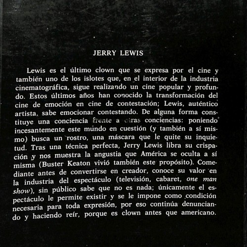 Libro: Jerry Lewis
