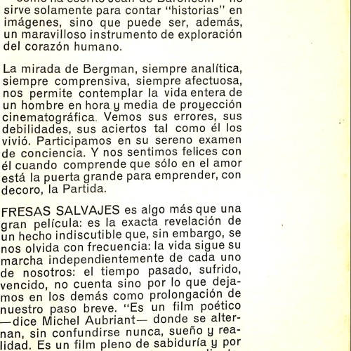 Libro: Fresas Salvajes