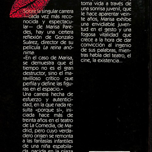 Libro: Marisa Paredes