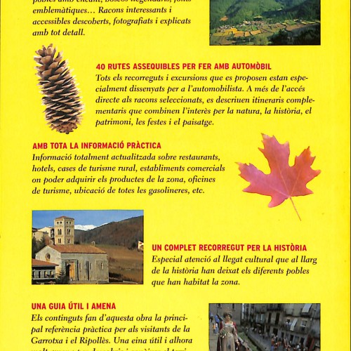 Libro: Els 40 millors racons de la Garrotxa i el Ripollès amb automòbil