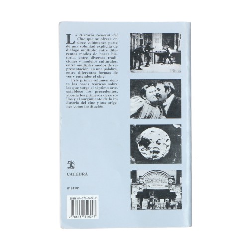 Libro Historia General del Cine - Volumen I - Origenes del cine