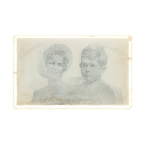 Imagen lenticular Coronation - Reyes Inglaterra