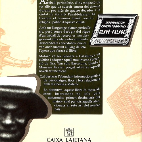 Libro El Cinema a Mataró (1897-1939)