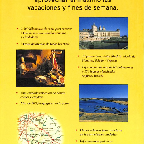 Libro: Las mejores rutas por la Comunidad de Madrid en coche