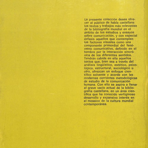 Libro: Miseria de la comunicación visual. Elementos para una crítica de la industria de la conciencia