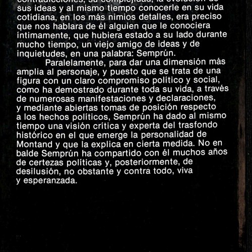Libro: Montand, la vida continúa