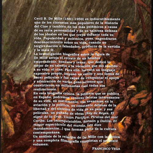 Libro  Cecil B. De Mille