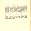 Libro Anthologie du Cinéma – Tome 2