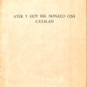 Libro: Ayer y hoy del nonato cine catalán