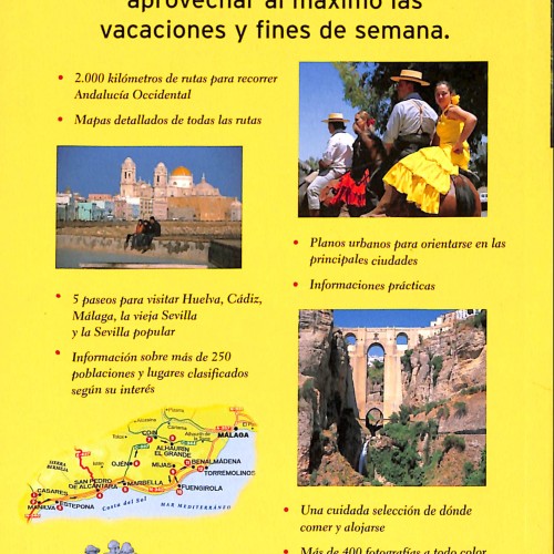 Libro: Las mejores rutas por Andalucía Occidental en coche