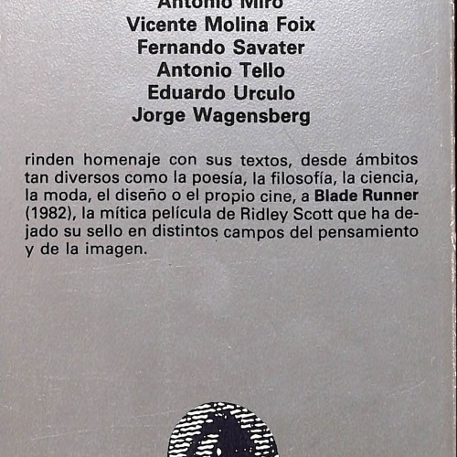 Libro Blade Runner