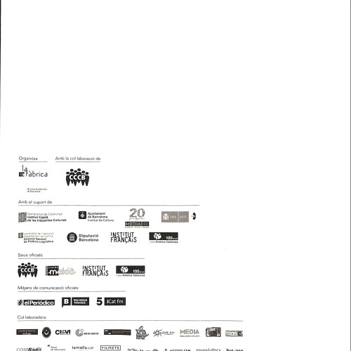 Catálogo oficial del 18è Festival de Cinema Independent de Barcelona – L’Alternativa