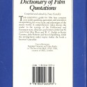 Libro: The Wordsworth Dictionary of Film Quotations