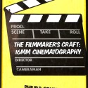 Libro:  The Filmmaker’s Craft: 16mm Cinematography