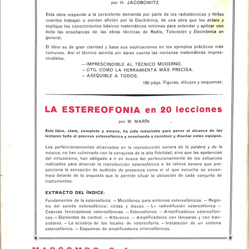 Libro;  Técnica de la Proyección Cinematográfica