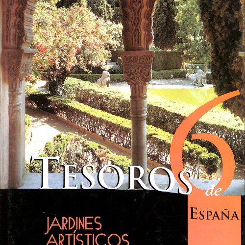 Libro; Tesoros de España:  Jardines Artísticos
