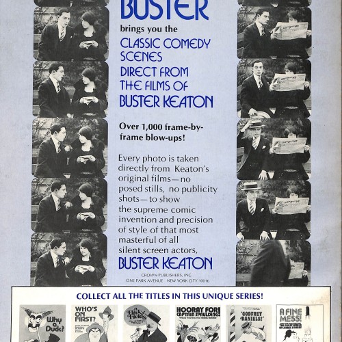 Libro:  The classic comedy scenes direct from the films of Buster Keaton Over 1000 photos!