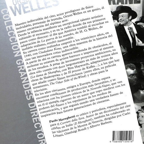 Libro: El libro de Orson Welles