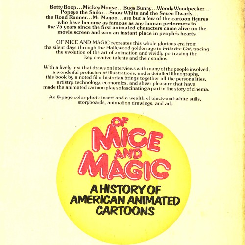 Libro;  Of Mice and Magic: A History of American Animated Cartoons