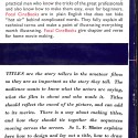 Libro;  Valoración del libro How to Title (Focal Cinebook