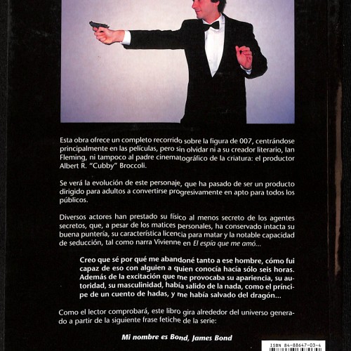 Libro;  Bond, 007: Seduce y Dispara. Guía cinematográfica del agente secreto